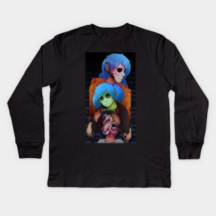 Changes - Sally Face Fanart [3] Kids Long Sleeve T-Shirt